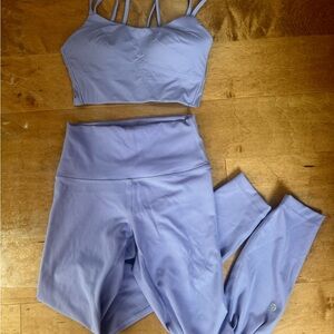 Lululemon Wunder Train leggings size 4 Dark Lavender